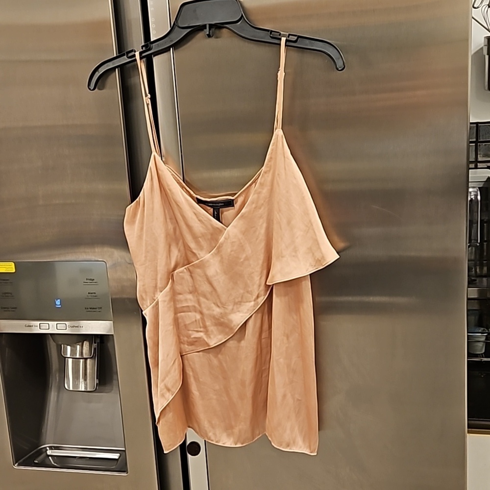 💕BCBGMAXAZRIA💕 Kayley Tank Top ~ Antique Rose Medium M NWT - Picture 5 of 12